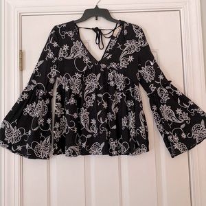 Embroidered Bohemian Blouse